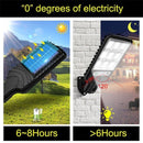 Refletor LED Solar com Sensor de Movimento e Controle Remoto